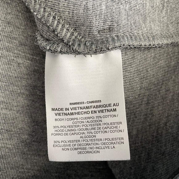 Nike Tech Fleece Windrunner Mens Full Zip Hoodie Sz XL Heather Gray 805144-091 - Picture 12 of 12